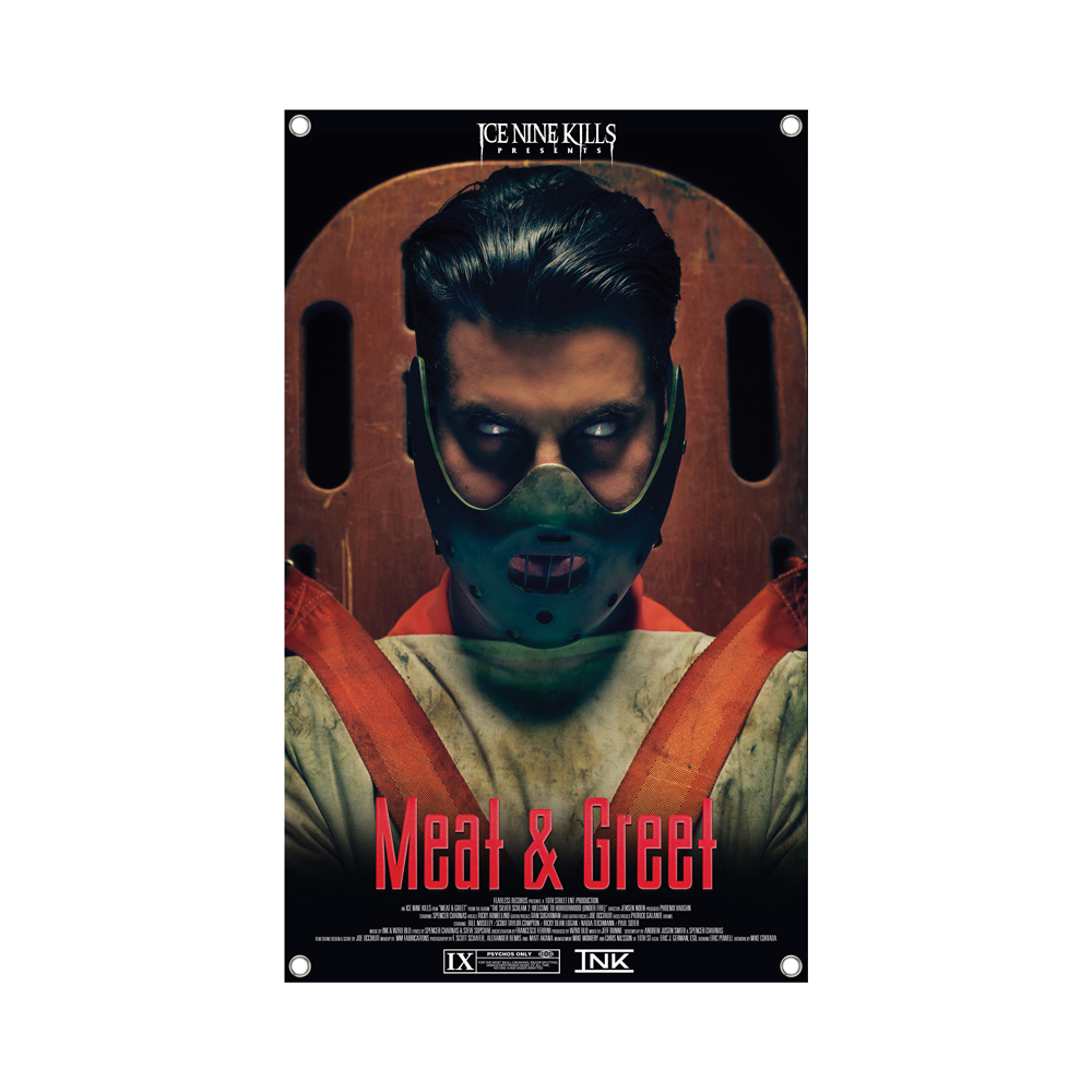 Meat & Greet Flag – ICE NINE KILLS