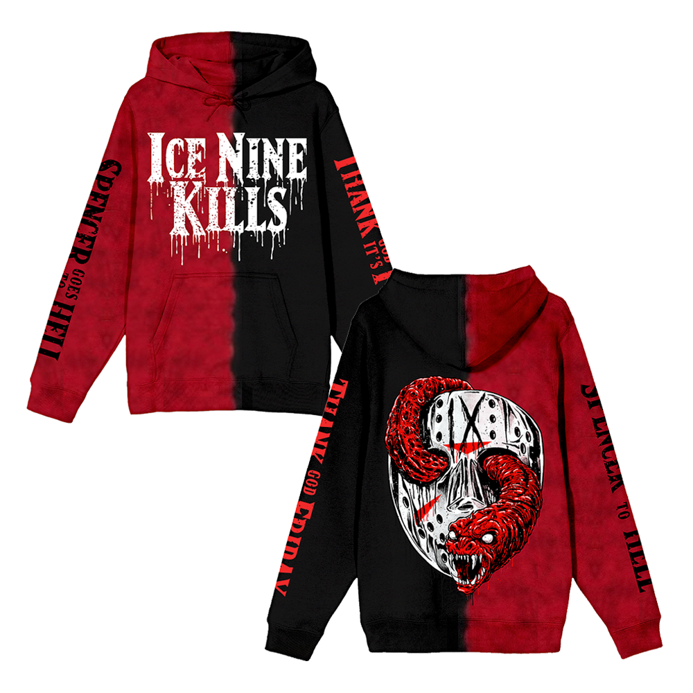 Spencer Goes To Hell Split Dye Hoodie – ICE NINE KILLS