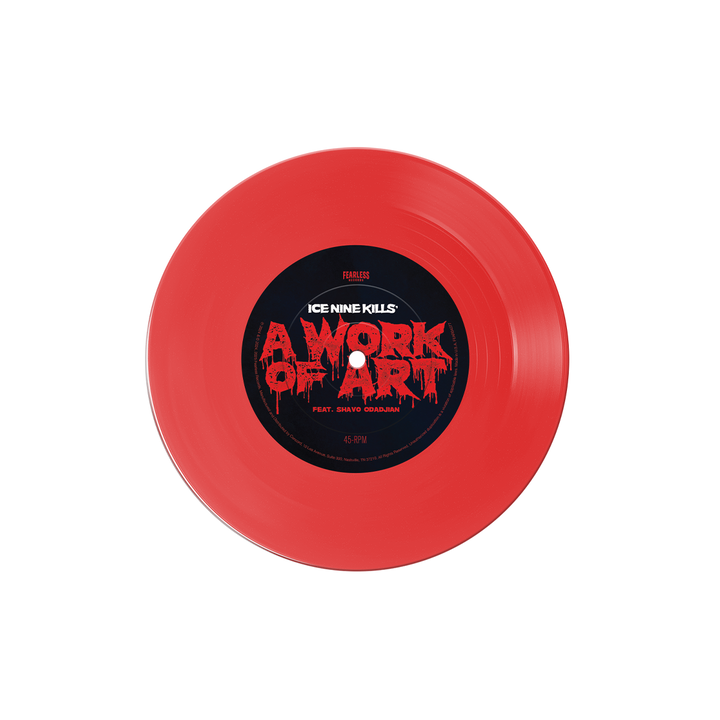 A Work of Art 7” Red Vinyl