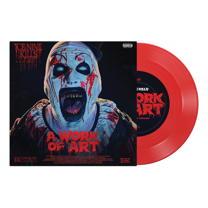 A Work of Art 7” Red Vinyl