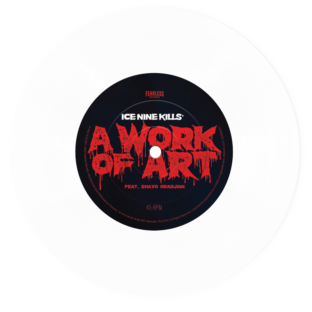 A Work of Art 7” Clear Vinyl