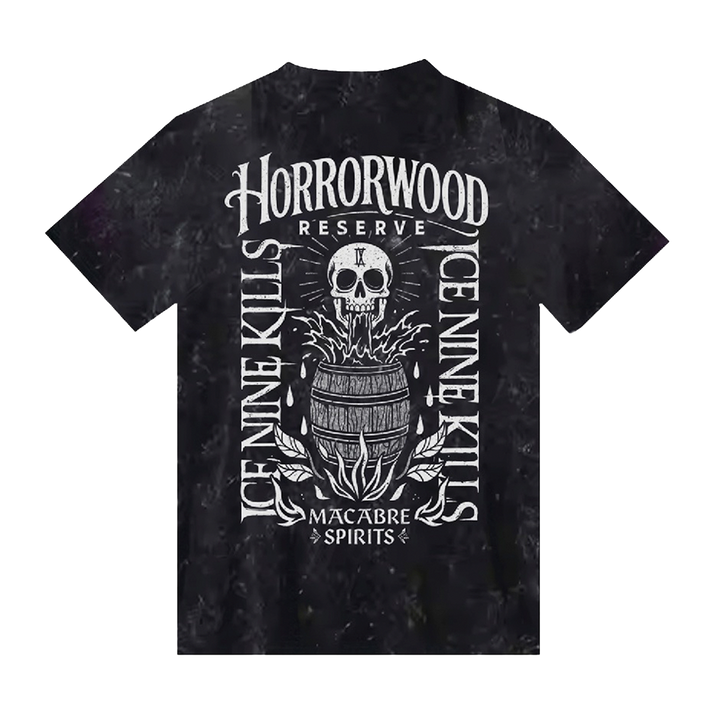 Horrorwood Reserve Vintage Black Tee