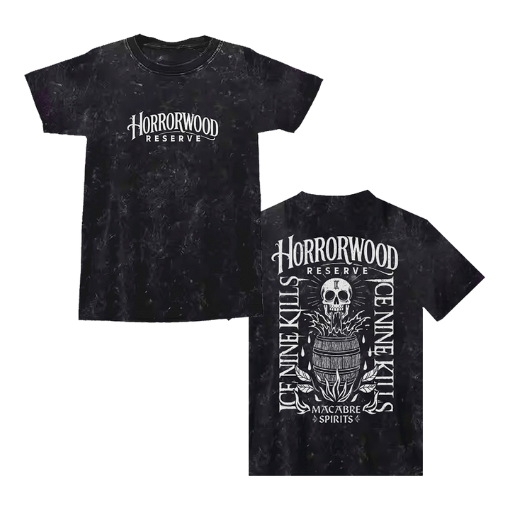 Horrorwood Reserve Vintage Black Tee