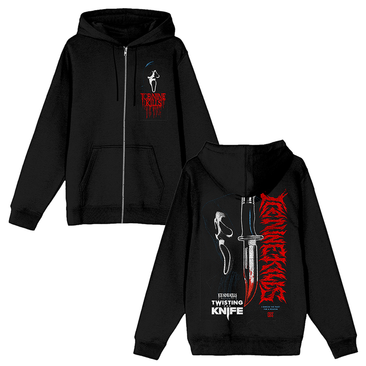 Knife Knowin' You Zip Hoodie