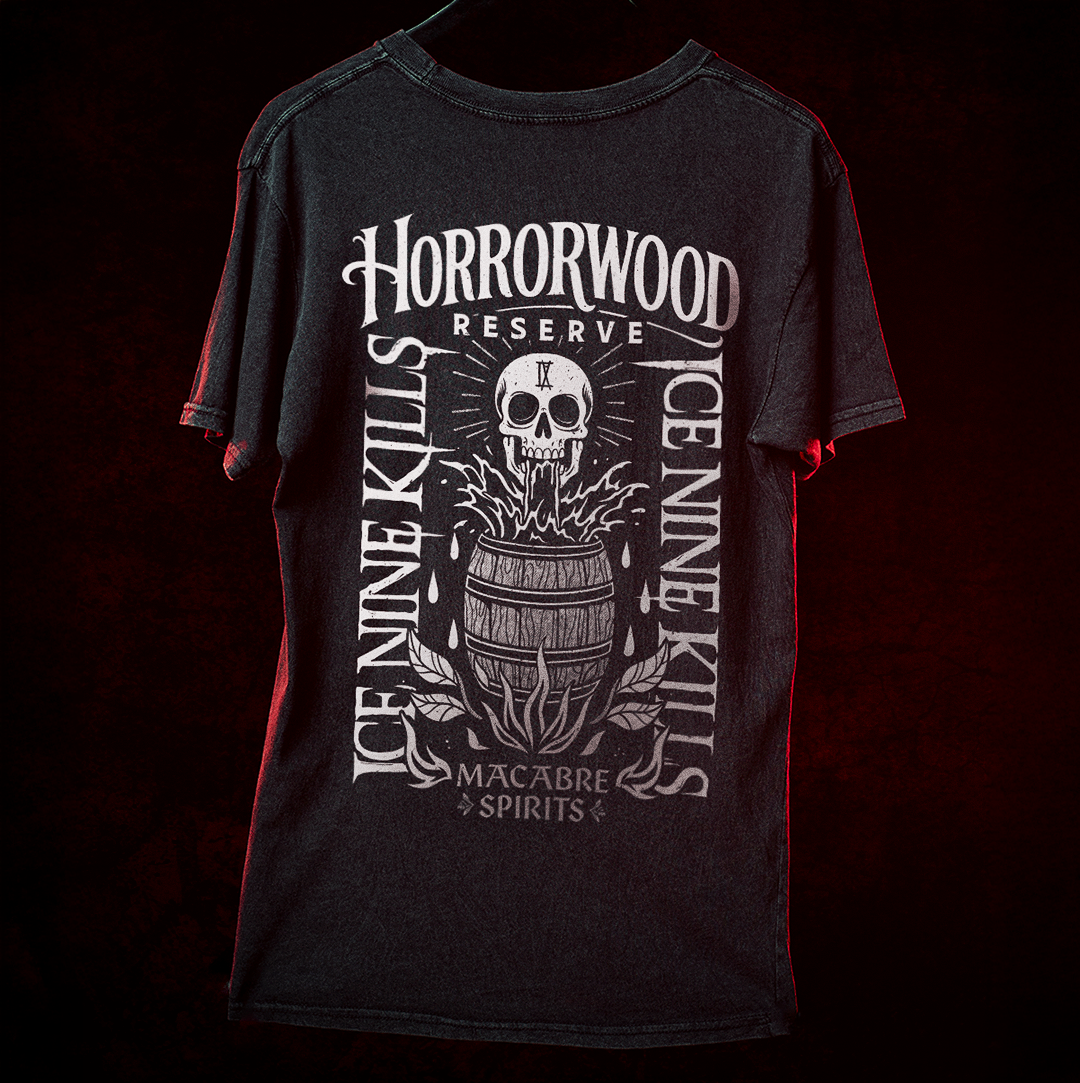 Horrorwood Reserve Vintage Black Tee