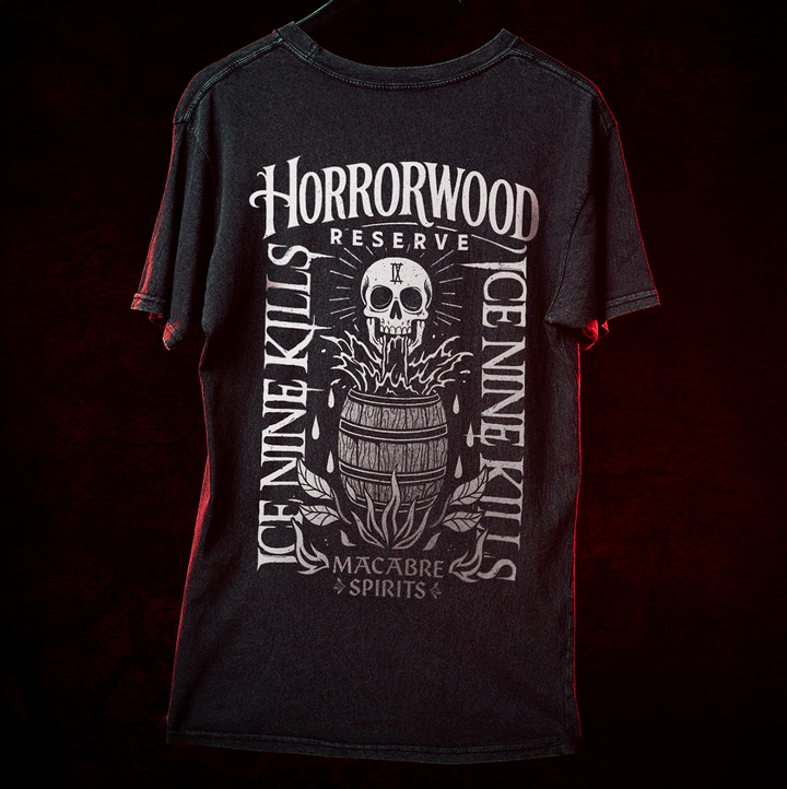 Horrorwood Reserve Vintage Black Tee