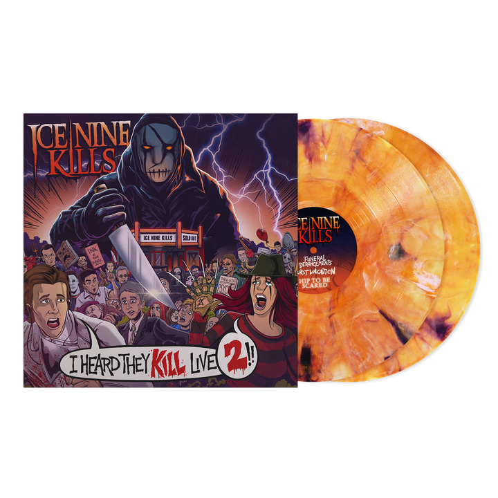 I Heard They Kill Live 2 - Exclusive 12" Tropical Sunset LP