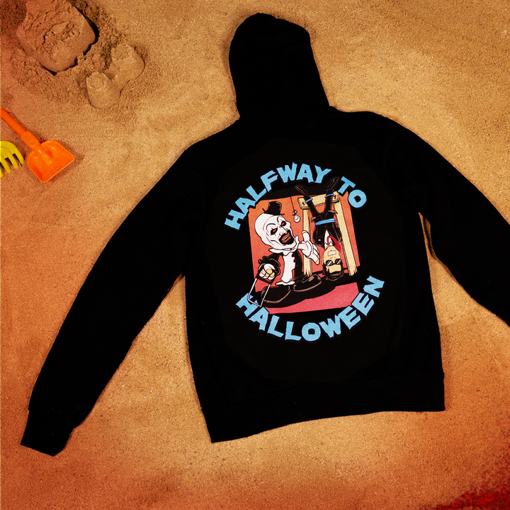 (Cut In Half)way to Halloween Hoodie