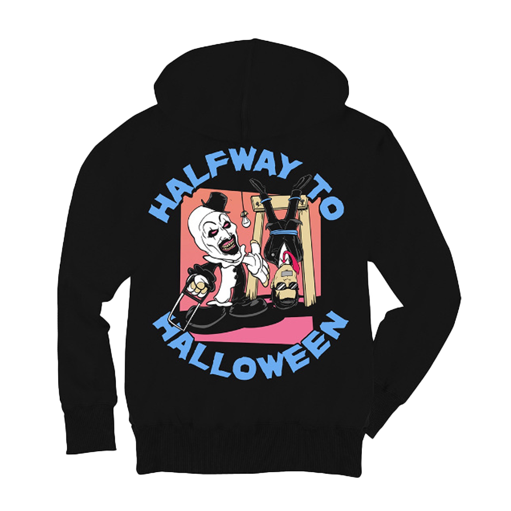 (Cut In Half)way to Halloween Hoodie