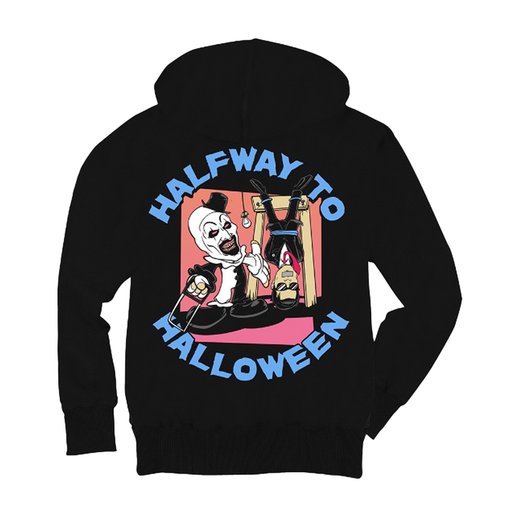 (Cut In Half)way to Halloween Hoodie