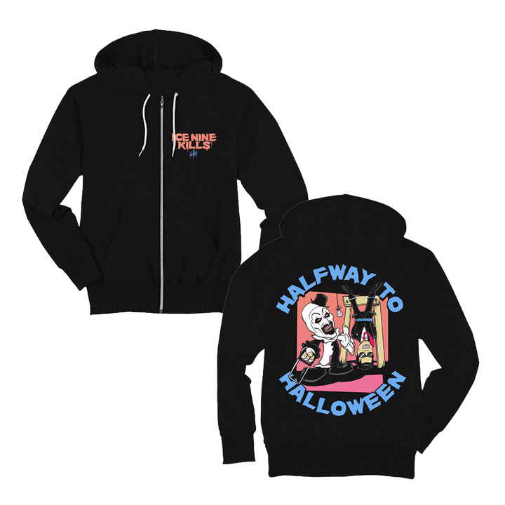 (Cut In Half)way to Halloween Hoodie