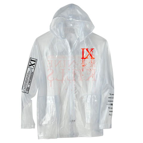 Hip To Be Scared Raincoat
